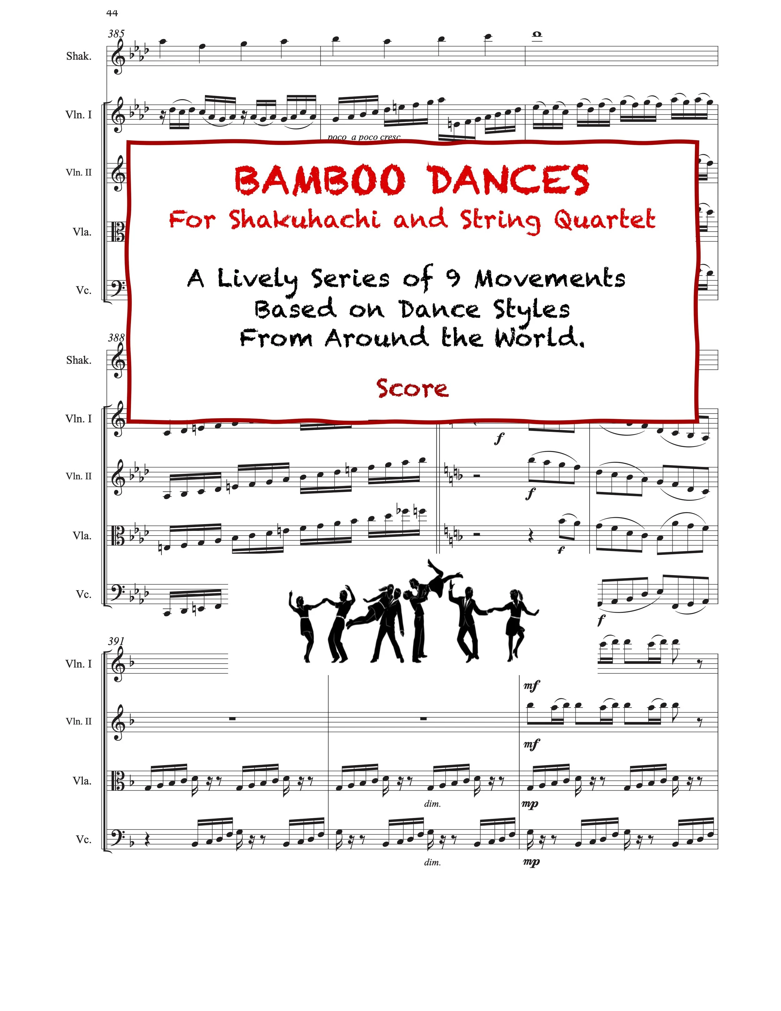 Original Shakuhachi Sheet Music — James Nyoraku Schlefer